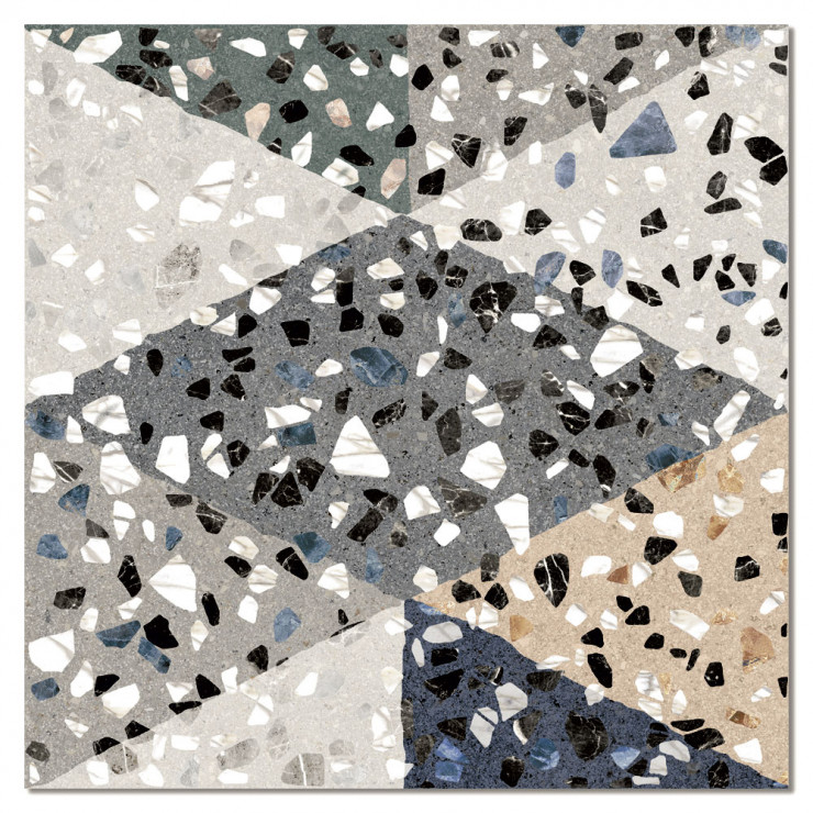 Klinker Retro IT Terrazzo Flerfarvet 1 Mat 20x20 cm-0